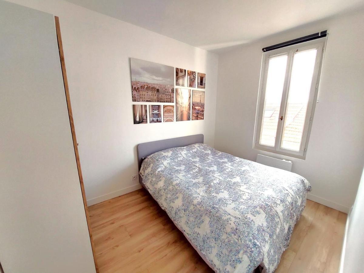 Ferienwohnung Superbe 2 Pieces Renove Et Calme Aubervilliers Exterior foto