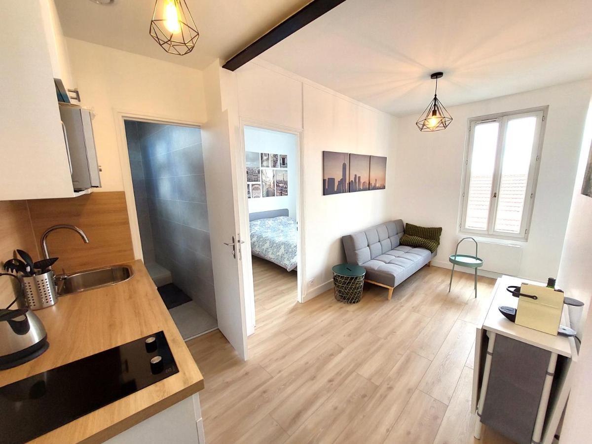 Ferienwohnung Superbe 2 Pieces Renove Et Calme Aubervilliers Exterior foto